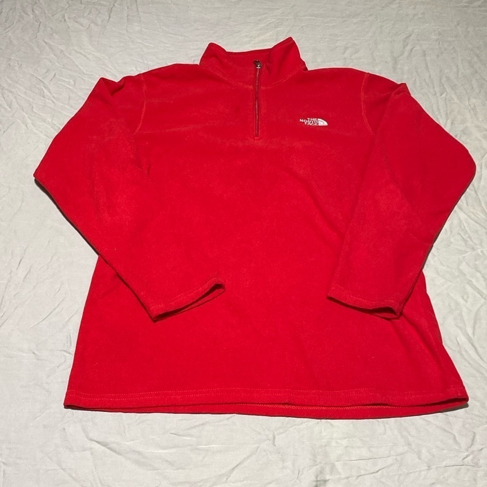 The North Face boys fleece half zip sweater size X-Large